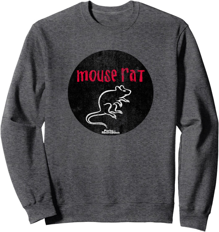 Parks & Recreation Maus Ratte verzweifelt Sweatshirt