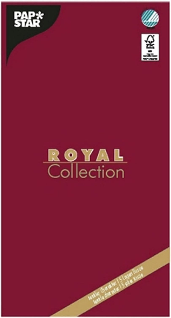 10 Tischdecken Tissue ROYAL Collection 120cm x 180cm Bordeaux