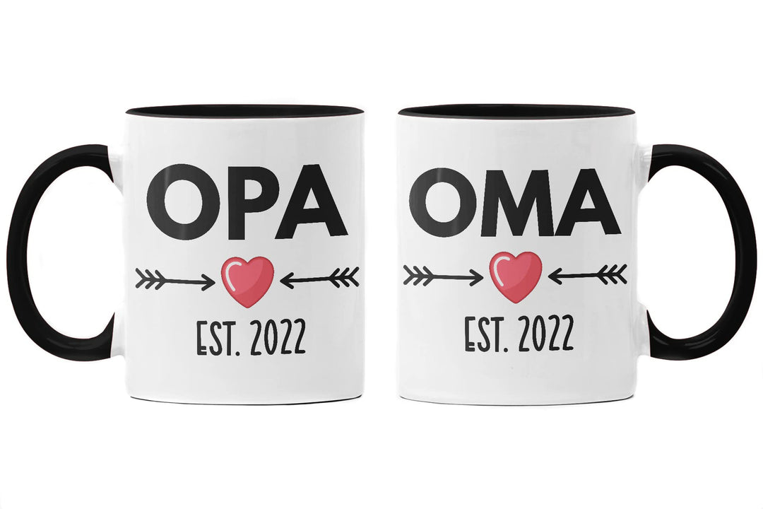 Trendation - Ihr werdet Oma und Opa 2022 Geschenk Schwangerschaft Verkünden Überraschung Baby Du Wir