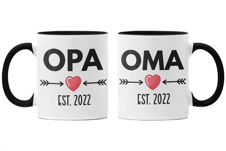 Trendation - Ihr werdet Oma und Opa 2022 Geschenk Schwangerschaft Verkünden Überraschung Baby Du Wir