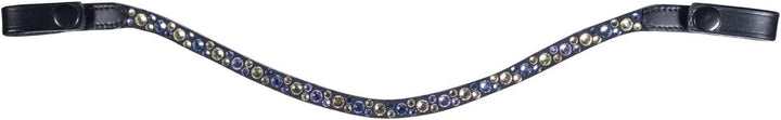 HKM Eliana Stirnband Dunkellila Pony