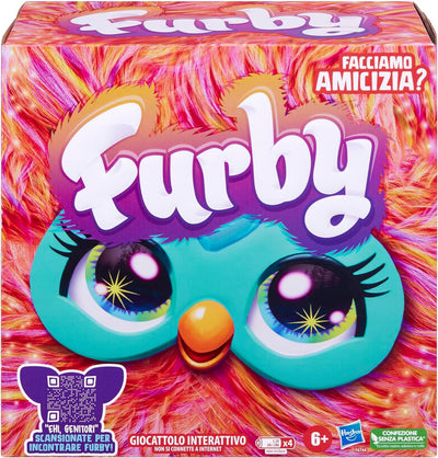 Furby Corallo Interaktives Spielzeug mit Sprachsteuerung für Mädchen und Jungen ab 6 Jahren, 15 modi