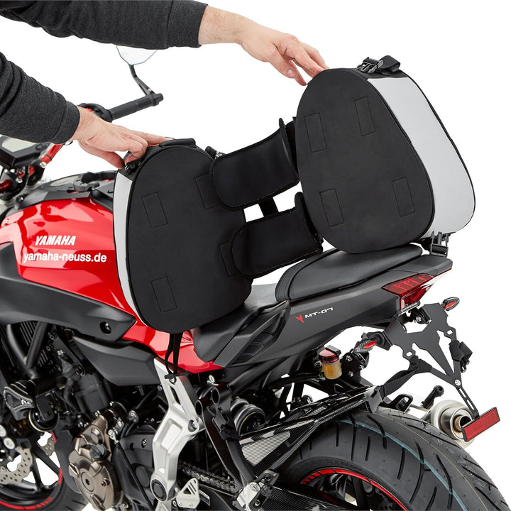 QBag Motorrad Satteltaschen für Motorrad Taschen Satteltaschen Motorrad Gepäck Satteltaschenpaar Mot