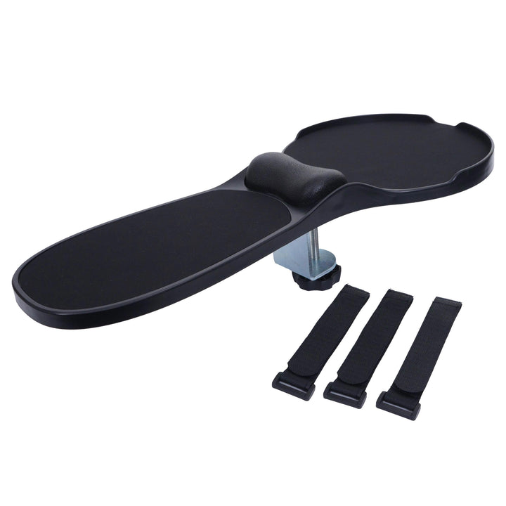 2in1 Armauflage mit Mauspad HWC-N76, Tisch-/Armlehnen-Mousepad Gelenkstütze Handgelenkkissen ergonom