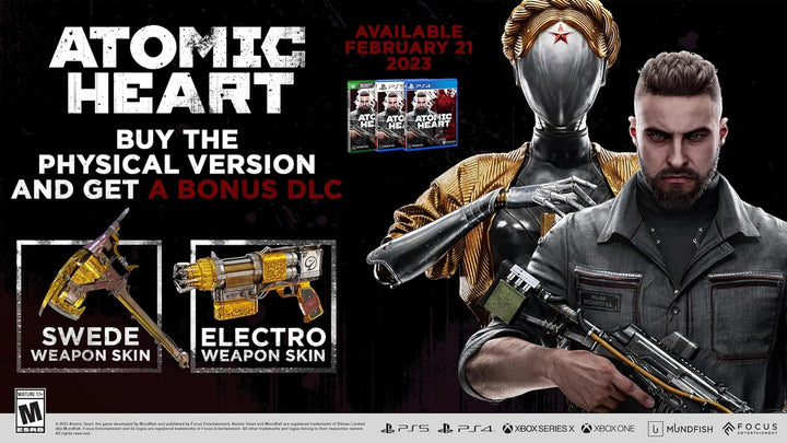 Atomic Heart für PS5 (100% UNCUT) (Deutsche Verpackung)