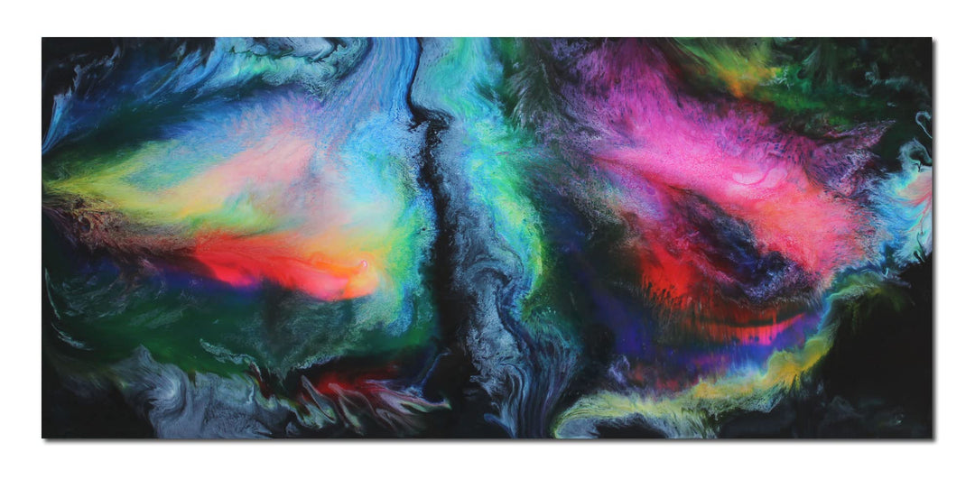 Gemälde Abstrakte Malerei Original - moderne hochglanz Wandbilder XXL - Resin Art Kunst Bild Harz Un