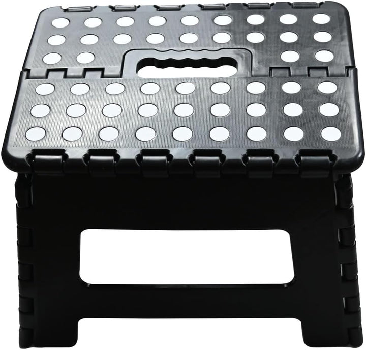 Armo® Klapphocker mit Tragegriff, kompakter Faltbarer Fusshocker, DIY-Fusshocker, Leiter, max. Gewic