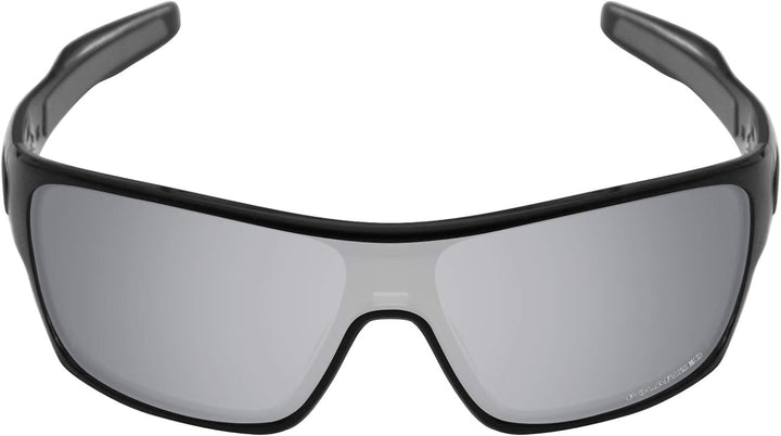 Mryok Ersatzgläser für Oakley Turbine Rotor Korrosionsschutz Gegen Meerwasser Polarisiert - Silber T