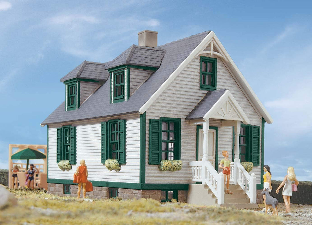 Walthers Spur H0 -- Bausatz Einfamilienhaus