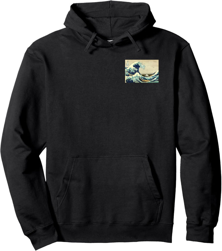 Berühmte Japanische Kunst Grosse Welle Hokusai Stilvoll Pullover Hoodie