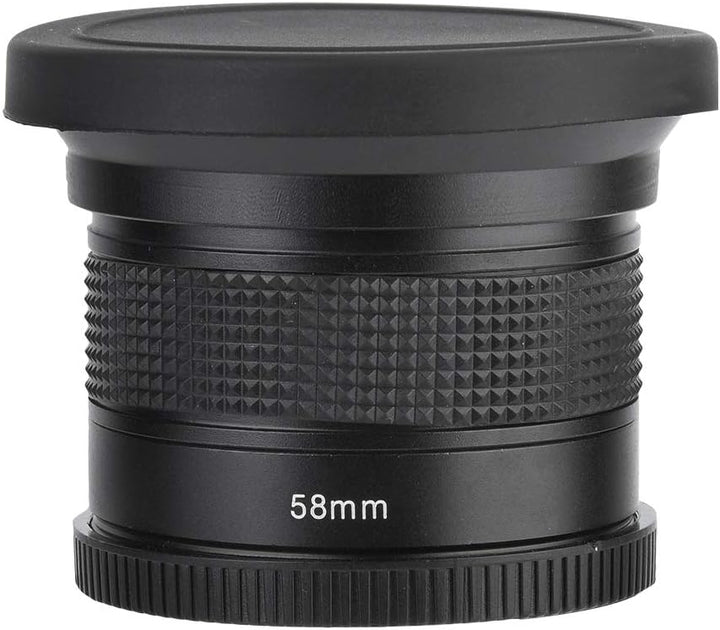 Weitwinkel-Objektiv Fisheye Sx540 Weitwinkelobjektiv Aheuto 58 mm 0,35 x Fisheye für grosse digitale