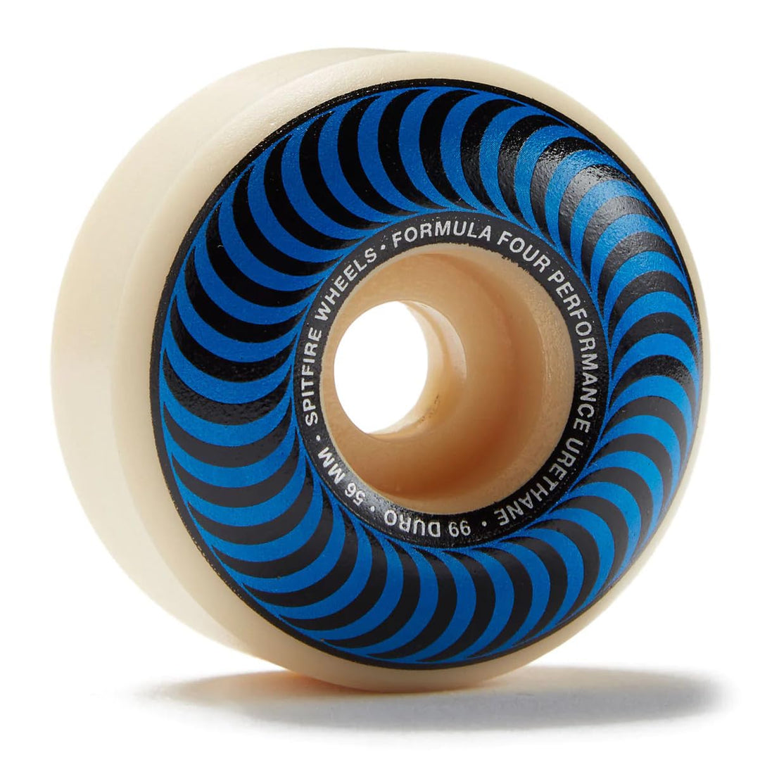 Spitfire Formula Four Classics 99 Skate Board 56 mm blau, 56 mm blau