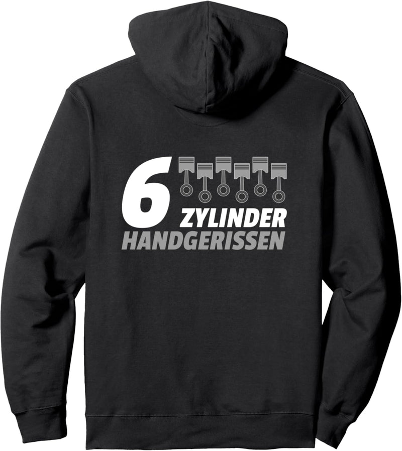 6 Zylinder handgerissen - Automatik ist für Anfänger Pullover Hoodie