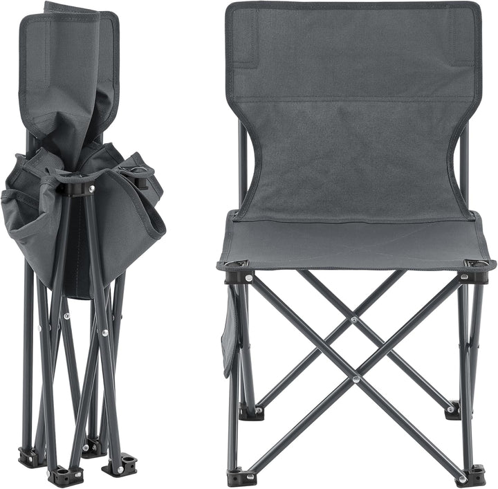 casa.pro Gartenmöbelset Banzi 3-TLG. Campingset 2 Stühle und Tisch faltbares Picknickset aus Textilg