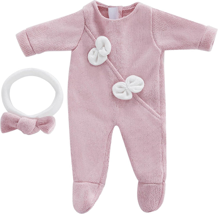 Puppenkleidung für 22-30 cm New Born Baby Puppen, Kleidung Bekleidung Outfits 4er-Pack (Keine Puppe)
