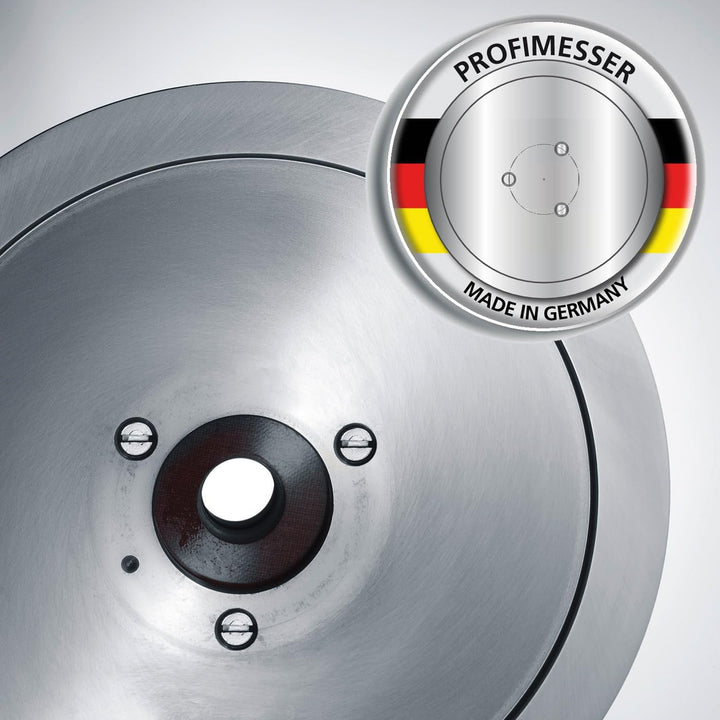 Graef SKS903EU Allesschneider Sliced Kitchen, 185 W, aluminium eloxiert /