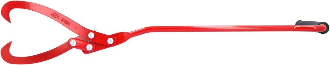 STUBAI Vorlieferzange, verdrehter .Griff 90°, 720 mm Länge 265 mm an der Greifzange zum heben kleine