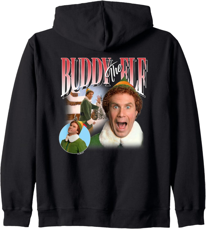 Elf Buddy the Elf Retro Trio Christmas Kapuzenjacke