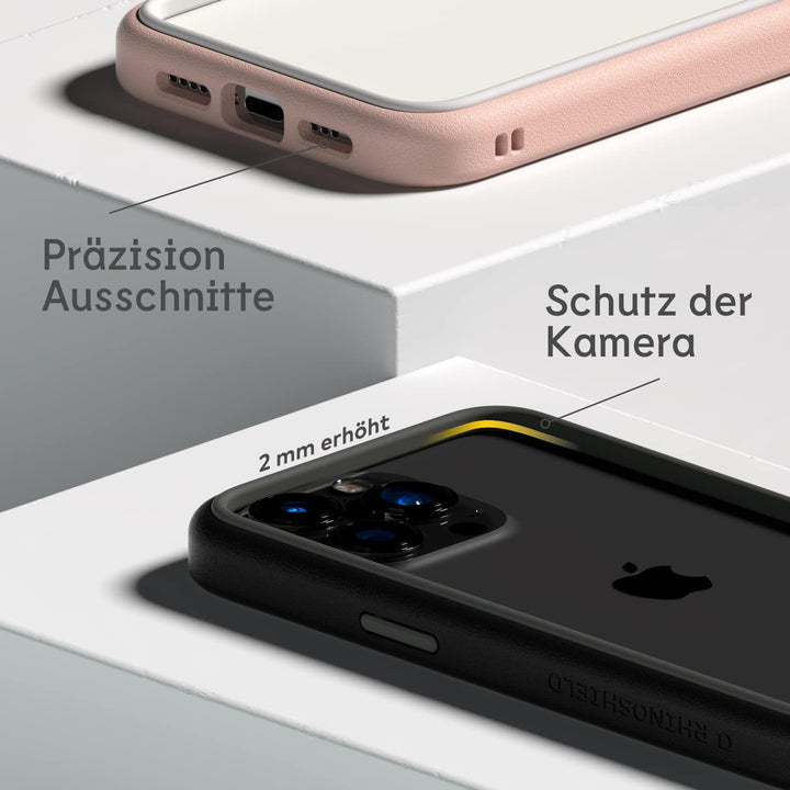 RhinoShield Bumper Case kompatibel mit [iPhone 13/13 Pro] | CrashGuard NX - Stossdämpfende Schutzhül