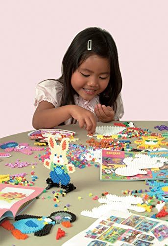 Hama Perlen 211-54 Bügelperlen XXL Dose mit ca. 13.000 bunten Midi Bastelperlen mit Durchmesser 5 mm