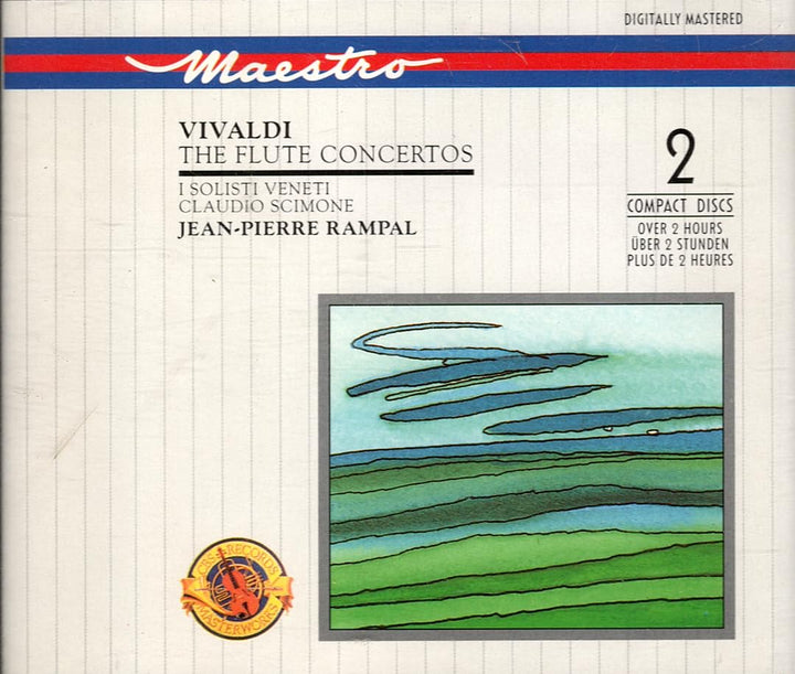 Antonio Vivaldi: Sämtliche Flötenkonzerte, Audio-CD
