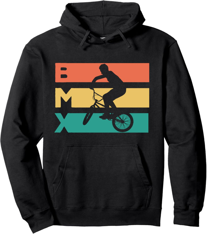 Retro Vintage BMX Geschenk für BMX-Fahrer Pullover Hoodie