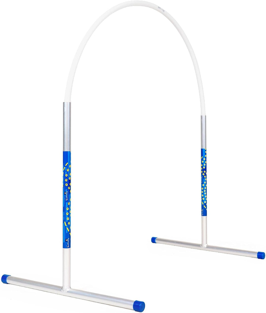 Callieway Hoopers Agility Hoops aus Aluminium, 6er Set ohne Mittelstrebe, frei formbar & universell