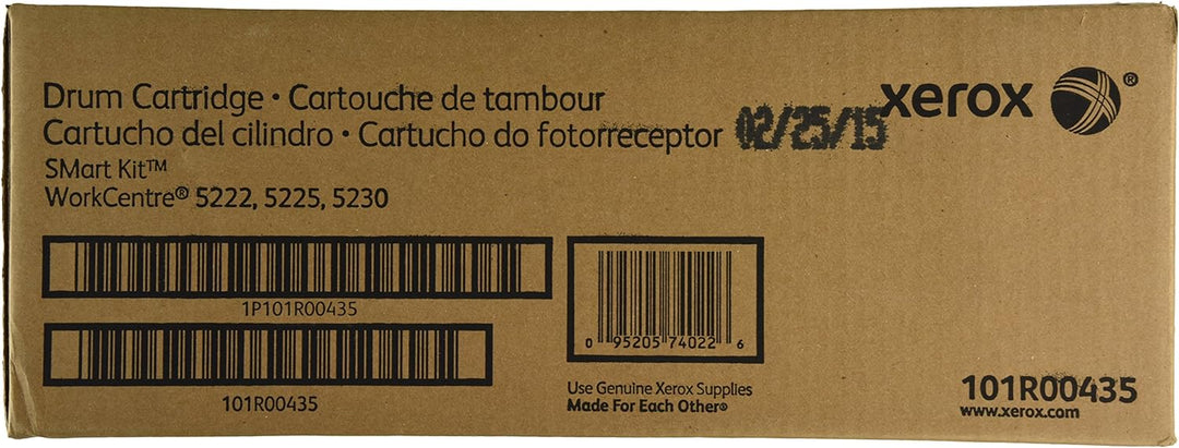 Original Bildtrommel Xerox 101R00435, 101R435 - Premium Trommel - Schwarz - 80.000 Seiten