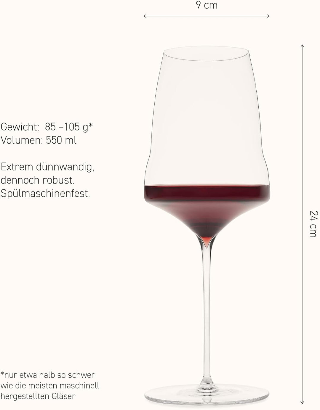 Josephine No. 2 | Universal | Universalglas 1er Set designed by Kurt Josef Zalto, 1er Set