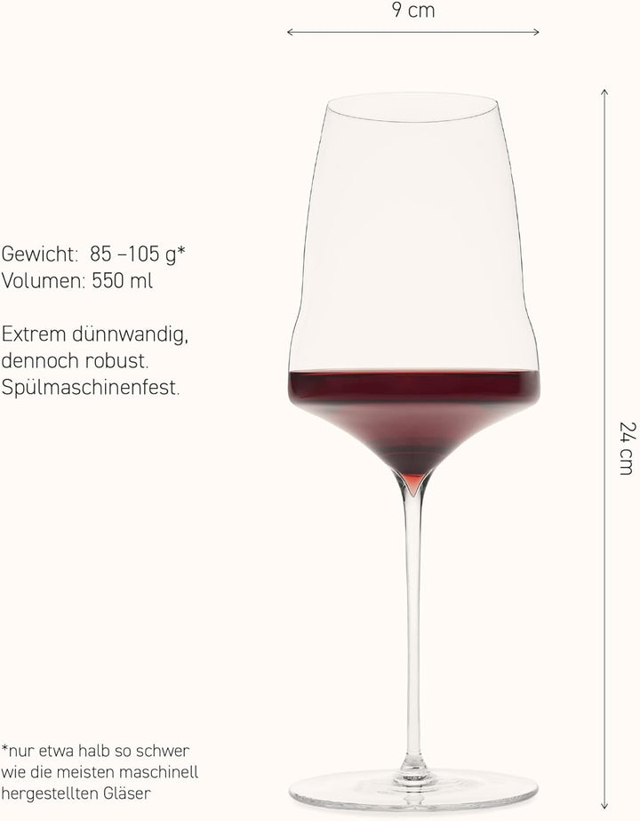 Josephine No. 2 | Universal | Universalglas 1er Set designed by Kurt Josef Zalto, 1er Set