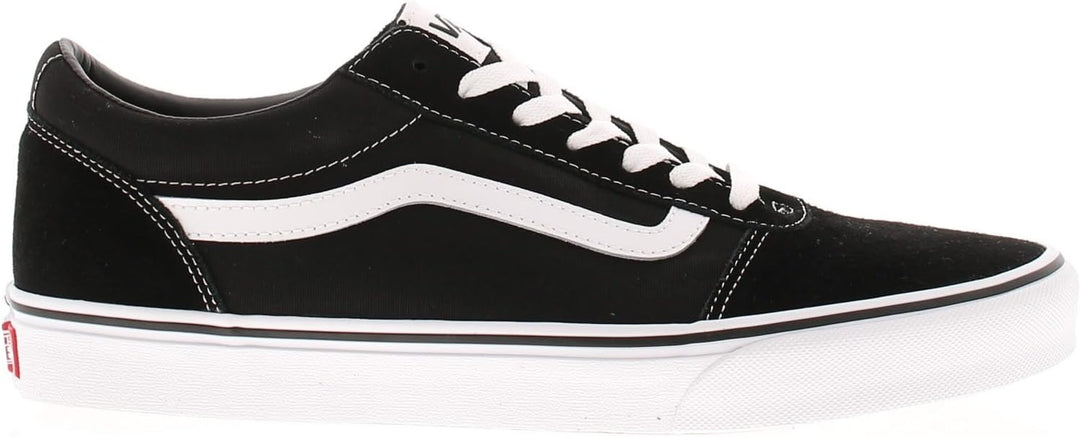 Vans Ward Herrenschuhe Schnürschuhe Rot Freizeit 40.5 EU Black And White, 40.5 EU Black And White