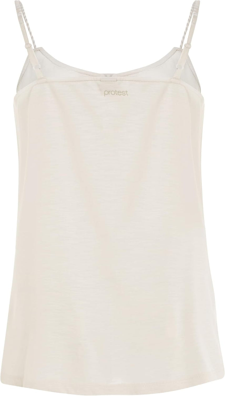 Protest Damen Spaghetti Top PRTKIAWAH XS Kit Offwhite, XS Kit Offwhite