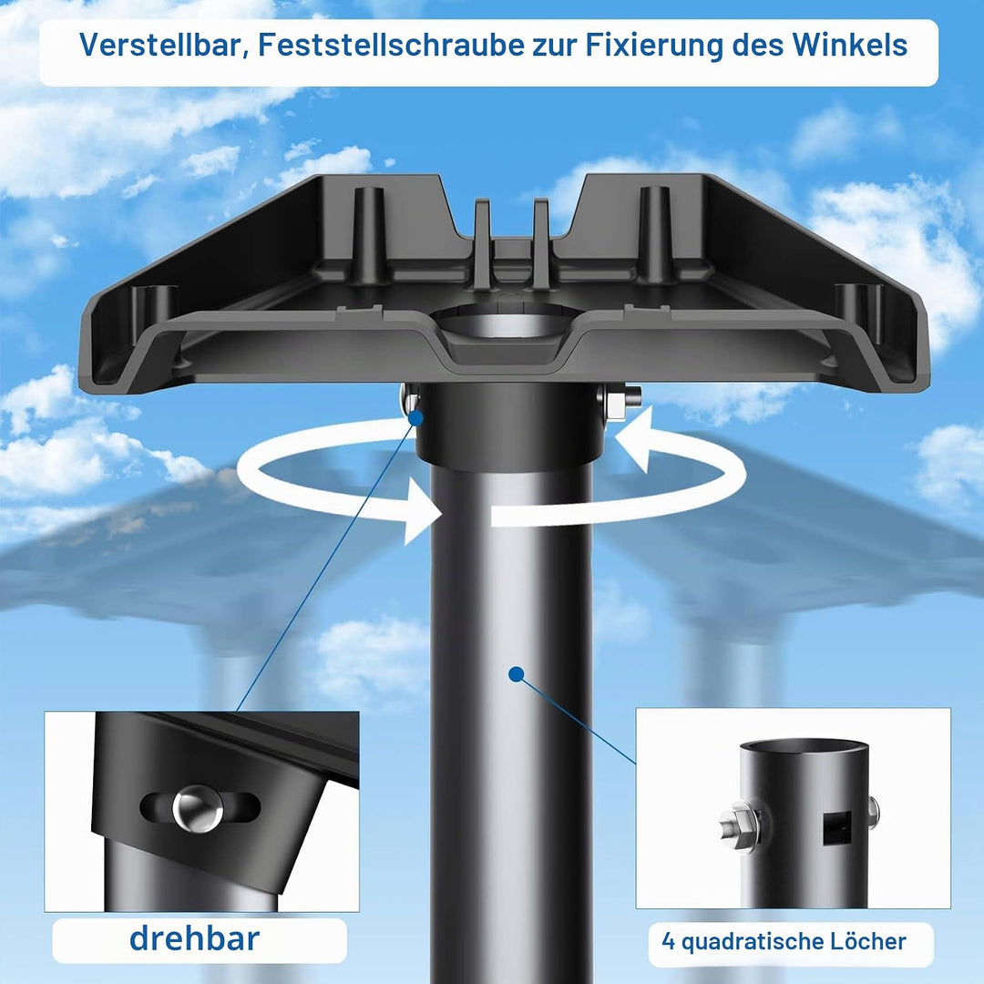 Gen 3 Halterung für Starlink, verstellbares Montageset, kompatibel mit V3 Starlink Standard Dish, Wa