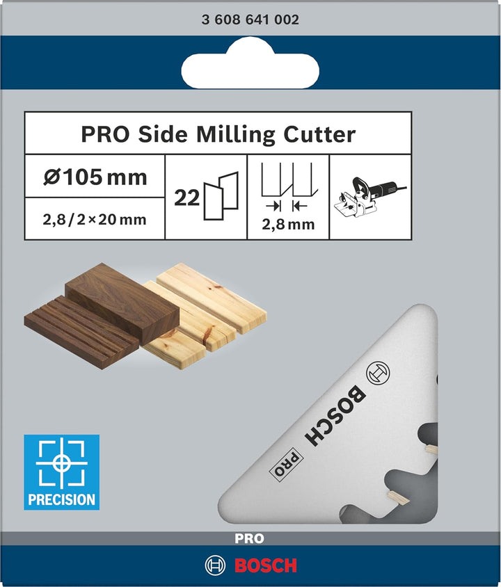 Bosch Professional Nutfr?ser 105 x 20 mm, 22 Zähne, 22 Zähne