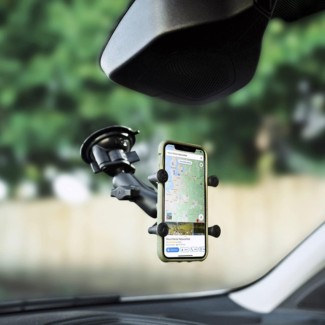 RAM Mounts Universal X-Grip Halteklammer für Smartphones mit 1-Zoll Kugel (RAM-HOL-UN7BU)