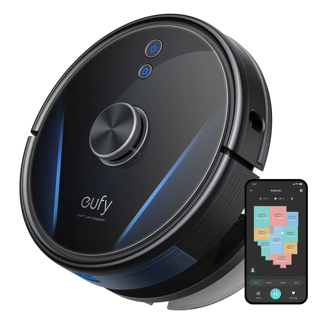 eufy RoboVac LR30 Hybrid Saugroboter mit Wischfunktion, 3000Pa Saugleistung, iPath Laser Navigation,