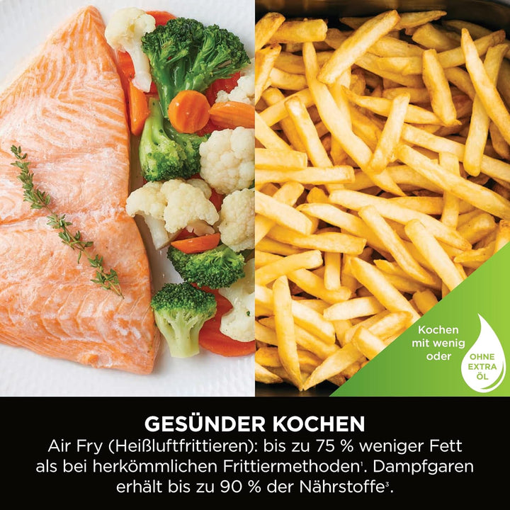 Ninja Speedi Multikocher, 5,7L, 12-in-1 Multicooker, Air fryer Heissluftfritteuse, Slow Cooker Langs