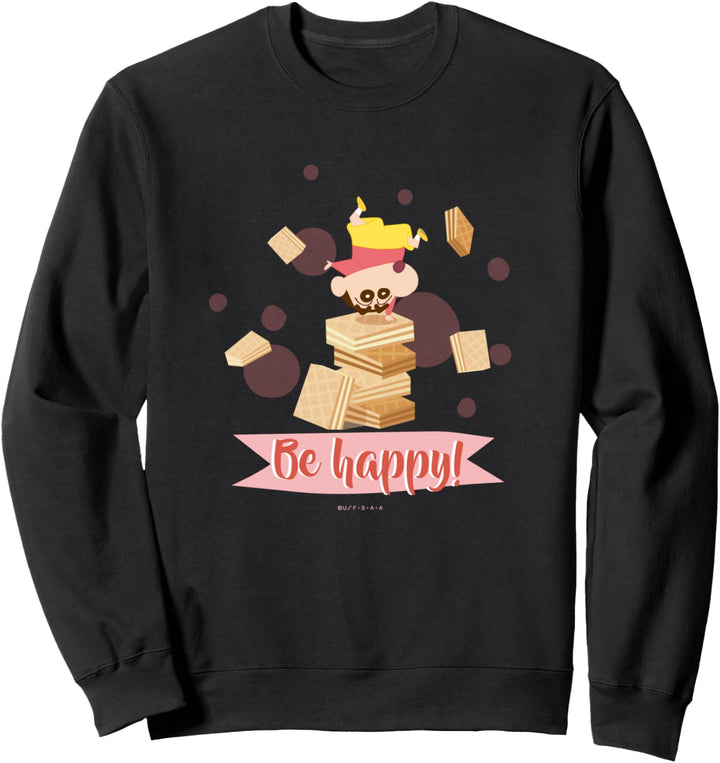 Crayon Shin-chan handstand with sweets! Shin-chan's tea time Sweatshirt