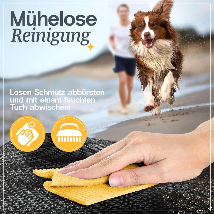 PetProved Hunde Autositz Hundesitz Auto Rückbank Wasserdicht Autositz Hund Hundeautositz Hundesitz M