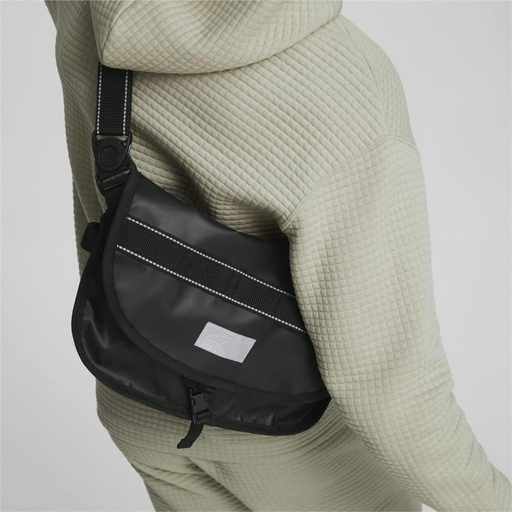 PUMA Edge Bike Messenger Schultertaschen, Schwarz, Einheitsgrösse