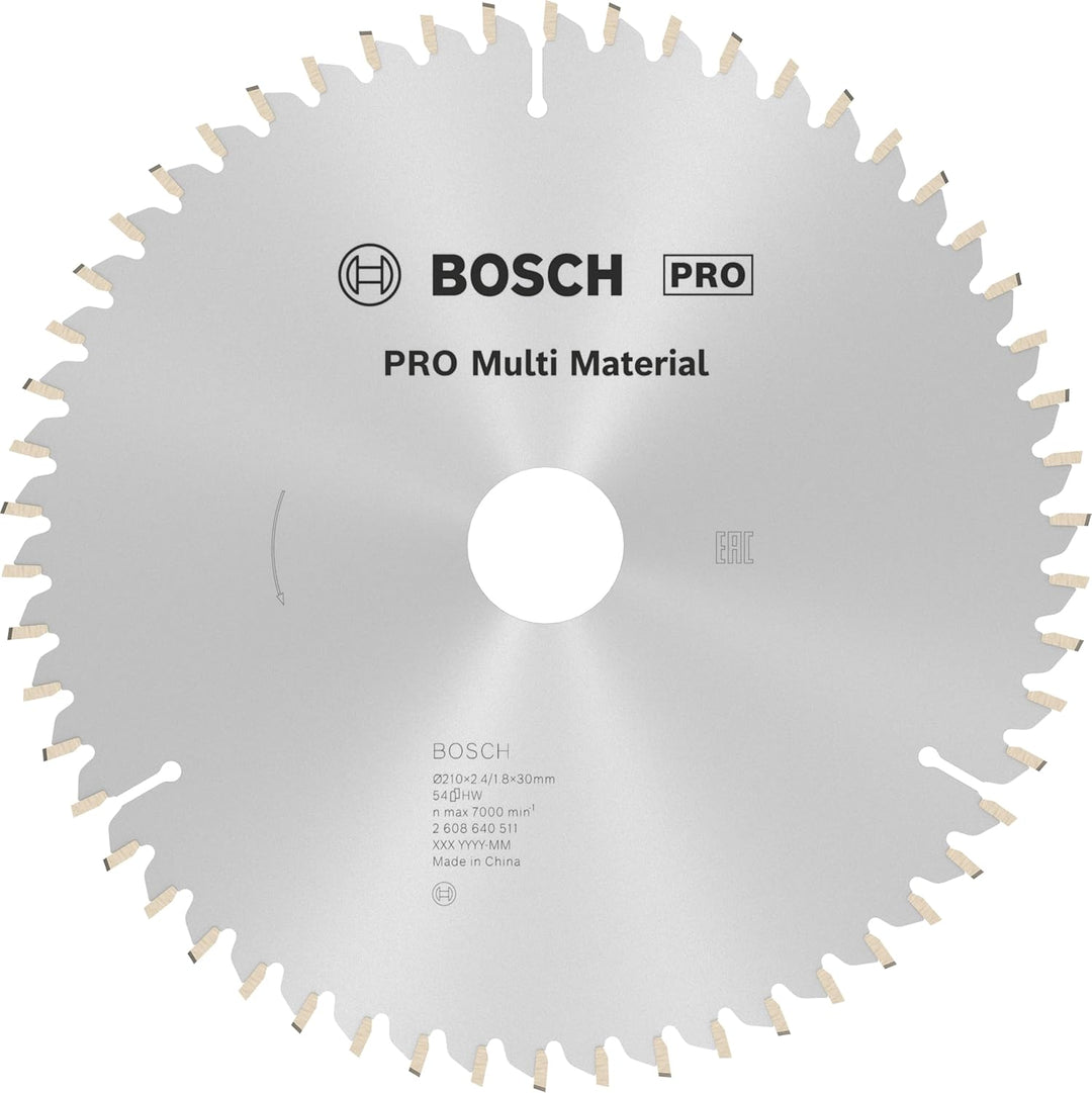 Bosch Accessories Bosch Professional 1x Kreissägeblatt Multi Material (für Multimaterial, Sägeblatt