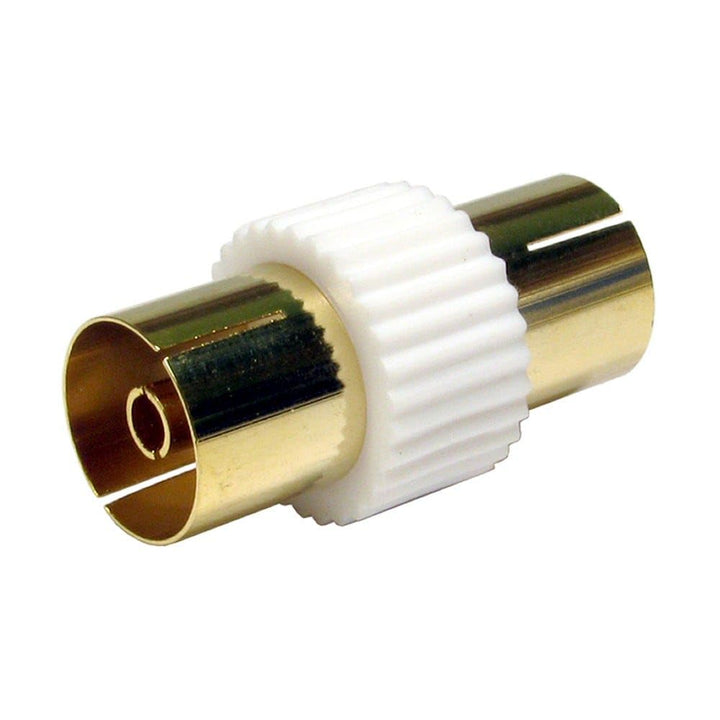 RF TV Digitale Erdgebundene Stecker Zum Stecker Weiss Antenne Anschlusskabel Kabel Mit Kupplung 40 m