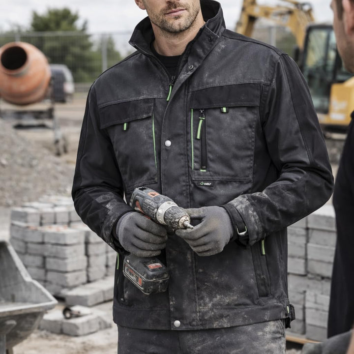 BWOLF Brave Arbeitsjacke Männer Arbeitsjacke Herren Multifunktionale Arbeitsjacke Bundjacke – Multit