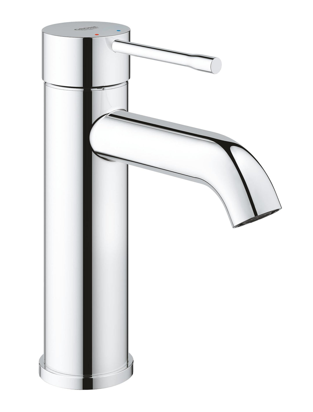 GROHE Essence - Einhand-Waschtischarmatur (wassersparend, langlebige Oberfläche, S-Size), chrom, 235
