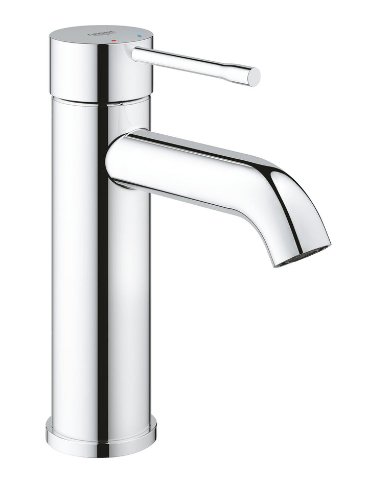 GROHE Essence - Einhand-Waschtischarmatur (wassersparend, langlebige Oberfläche, S-Size), chrom, 235