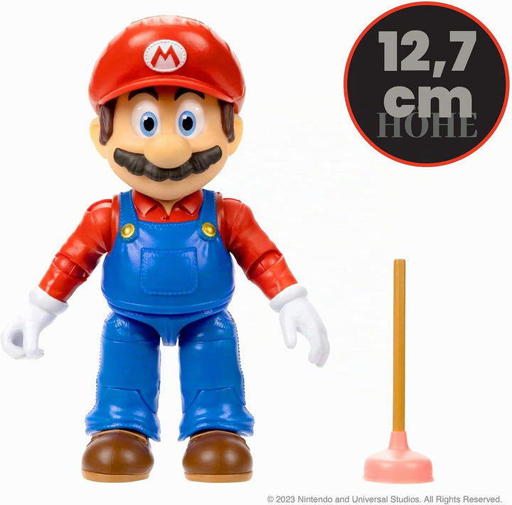 Nintendo Super Mario Movie - Mario Figur 13cm, Mario