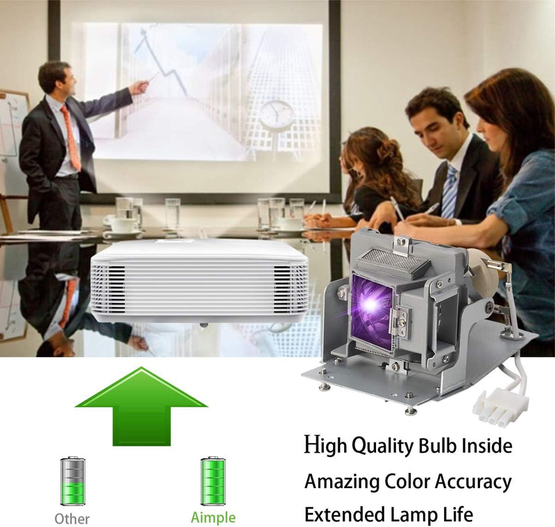Aimdio TH683 Lampe Ersatzlampe für BENQ TH683 W1090 HT1070 BH302 5J.JED05.001 Projektor Beamer Lampe