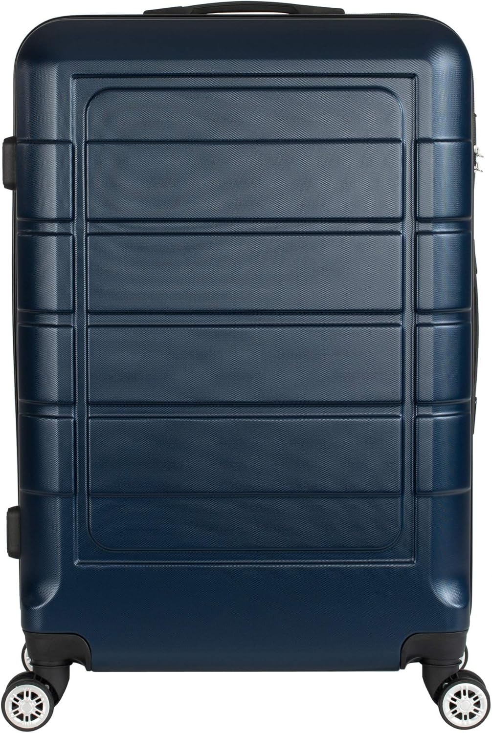 Cahoon - Hartschalen-Koffer Trolley Handgepäck Reisekoffer Kofferset 4 Rollen M-L-XL-Set 201 (dunkel