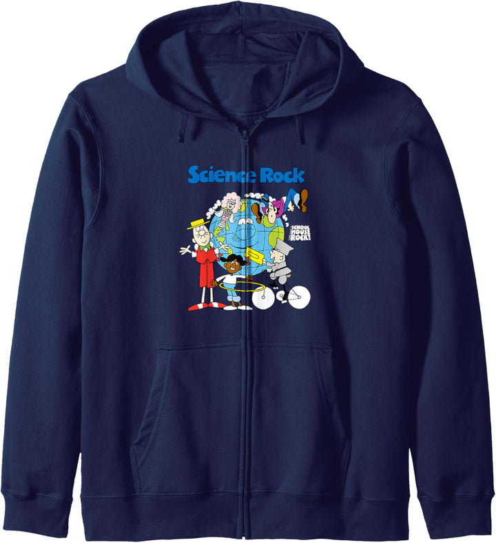 Schoolhouse Rock Wissenschaft Rockt Kapuzenjacke