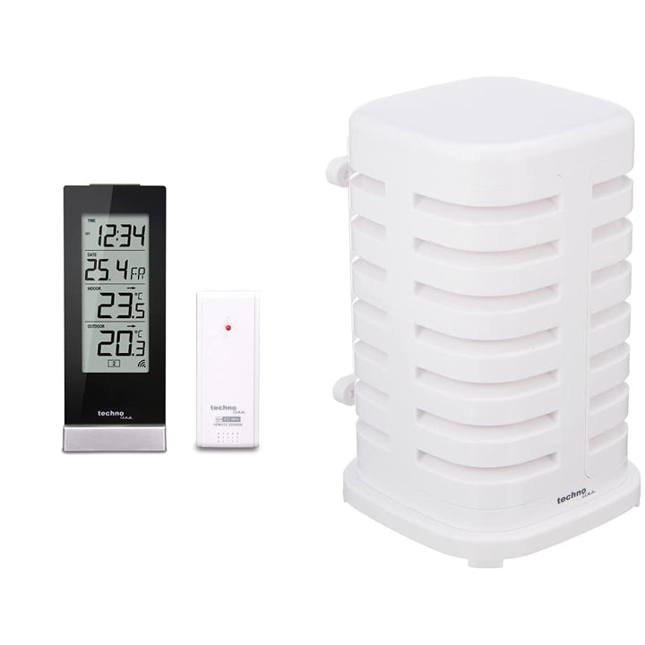 WS9767 Funkwetterstation mit Schutzhülle für den Aussensender Bundle mit